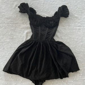 Lucy in the sky black dress